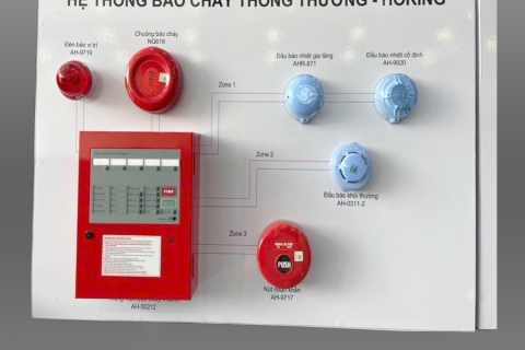 THI CÔNG SỬA CHỮA HỆ THỐNG BÁO CHÁY TỰ ĐỘNG