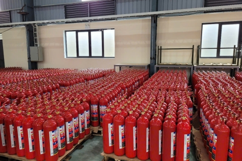 Nạp sạc bình chữa cháy CO₂ Gò Vấp