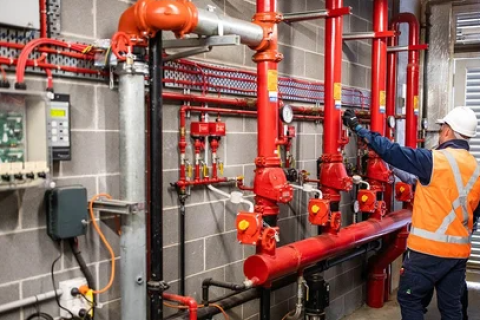 Dịch vụ sửa chữa hệ thống chữa cháy khách sạn Tân Bình