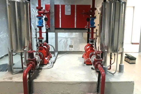 Thi công hệ thống báo cháy tự động tại quận 12