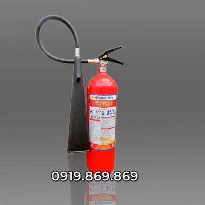 Bình chữa cháy CO2 5kg kiểm định Sông Hồng
