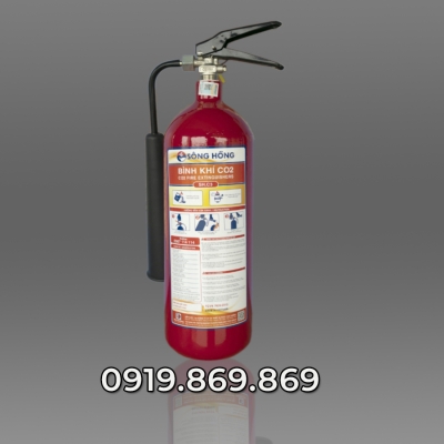 Bình chữa cháy CO2 kiểm định Sông Hồng