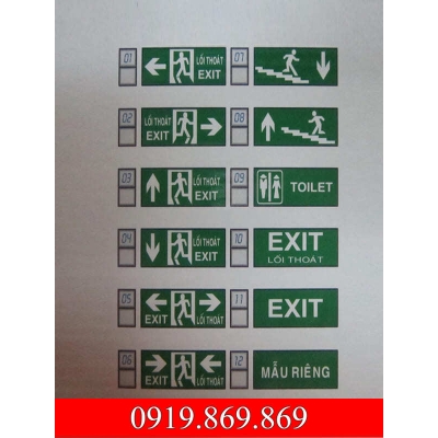 ĐÈN LỐI THOÁT EXIT KENTOM