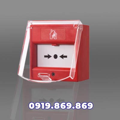 NÚT NHẤN KHẨN (có nắp đậy) AH-0217